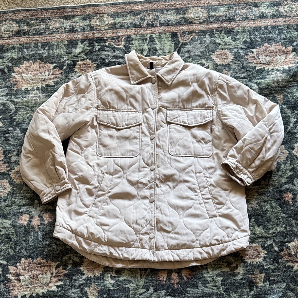 Women’s  Quilted Jacket - Cream